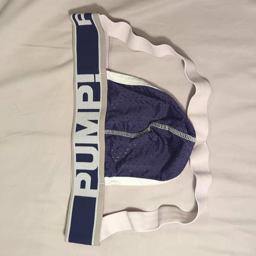 PUMP! Blue/White Jockstraps